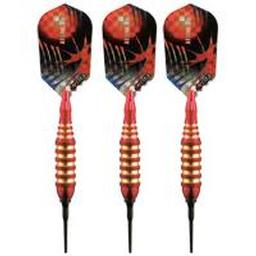 Click here to see larger photo of the Atomic Bee Soft-tip Darts - Red.
