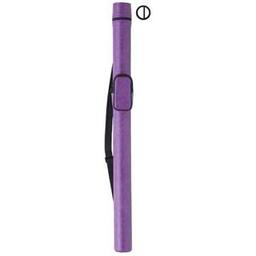 Click here to see larger photo of the Action 1/2 Round Purple Pool Cue Case.