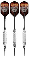 Click here to see larger photo of the Bottelsen Berzerker Super Alloy Diamond Knurl Soft Tip Darts.
