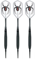 Click here to see larger photo of the Black Widow Soft Tip Darts - Smooth Barrel .