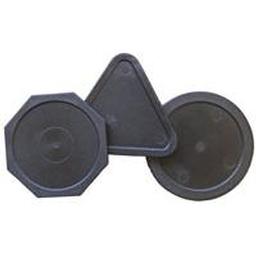 Click here to see larger photo of the Air Hockey Pucks - Assorted shapes.