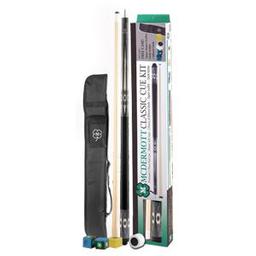 Click here to see larger photo of the McDermott Classic Pool Cue Kit.