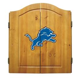 Click here to learn more about the Detroit Lions NFL Dart Cabinet With Darts and Dartboard.