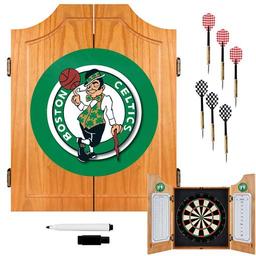Click here to learn more about the Boston Celtics NBA Wood Dart Cabinet Set.