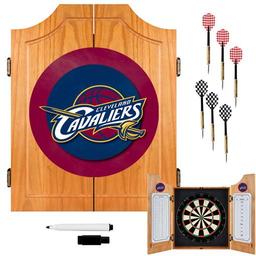 Click here to learn more about the Cleveland Cavaliers NBA Wood Dart Cabinet Set.