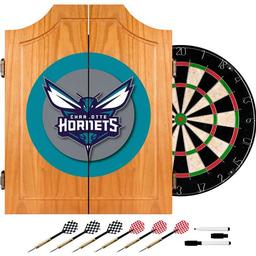 Click here to learn more about the Charlotte Hornets NBA Wood Dart Cabinet Set.