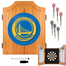 Click here to learn more about the Golden State Warriors NBA Wood Dart Cabinet Set.