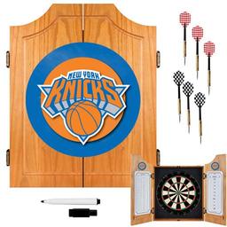 Click here to learn more about the New York Knicks NBA Wood Dart Cabinet Set.
