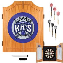 Click here to learn more about the Sacramento Kings NBA Wood Dart Cabinet Set.