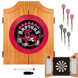 Click here to learn more about the Toronto Raptors NBA Wood Dart Cabinet Set.