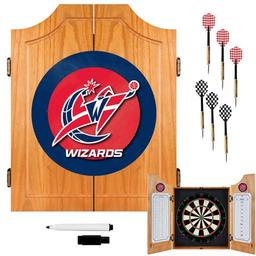 Click here to learn more about the Washington Wizards Beveled Wood Dart Cabinet.