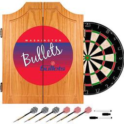 Click here to learn more about the Washington Bullets Hardwood Classics NBA Wood Dart Cabinet.