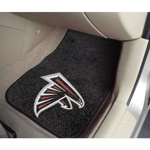 Atlanta Falcons 2-piece Carpeted Car Mats 17"x27"