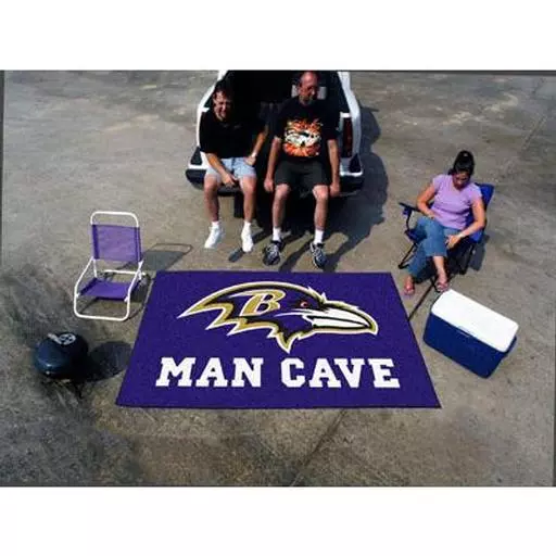 Baltimore Ravens Man Cave UltiMat Rug 5''x8''