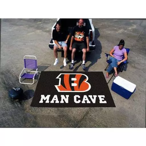 Cincinnati Bengals Man Cave UltiMat Rug 5''x8''
