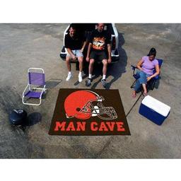 Click here to learn more about the Cleveland Browns Man Cave Tailgater Rug 5''x6''.
