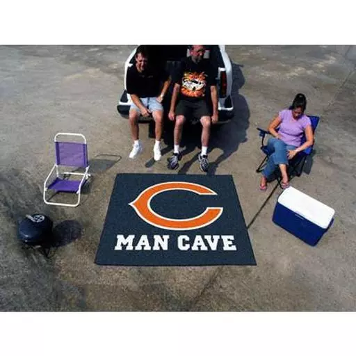 Chicago Bears Man Cave Tailgater Rug 5''x6''