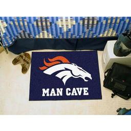 Click here to learn more about the Denver Broncos Man Cave Starter Rug 19"x30".