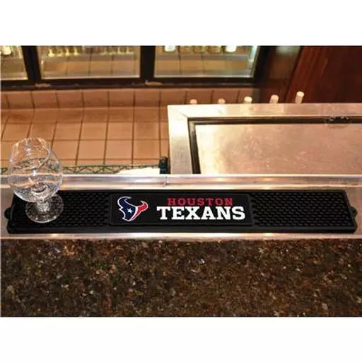 Houston Texans Drink Mat 3.25"x24"