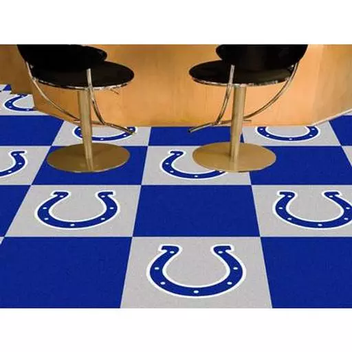 Indianapolis Colts Carpet Tiles 18"x18" tiles