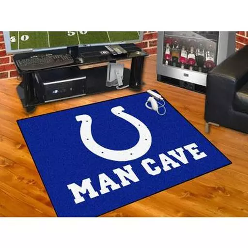 Indianapolis Colts Man Cave All-Star Mat 33.75"x42.5"