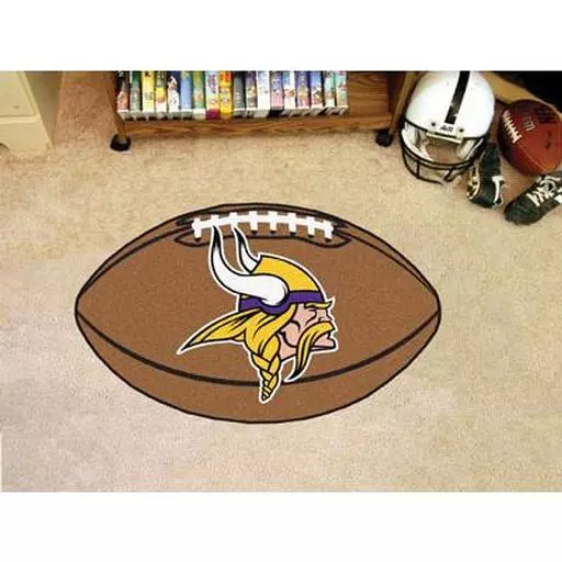 Minnesota Vikings Football Rug 20.5"x32.5"
