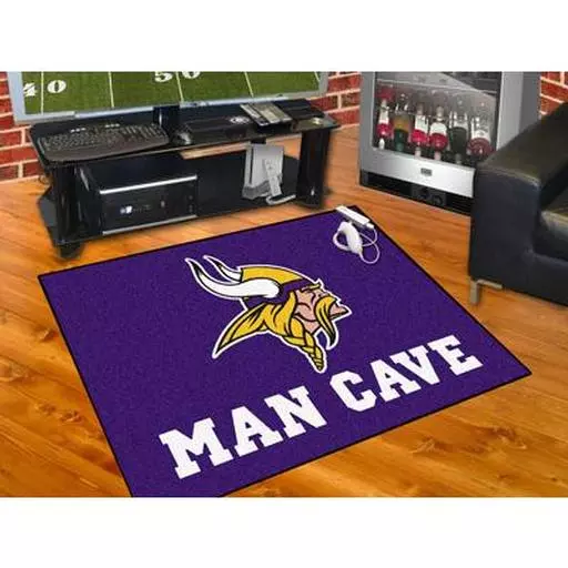 Minnesota Vikings Man Cave All-Star Mat 33.75"x42.5"