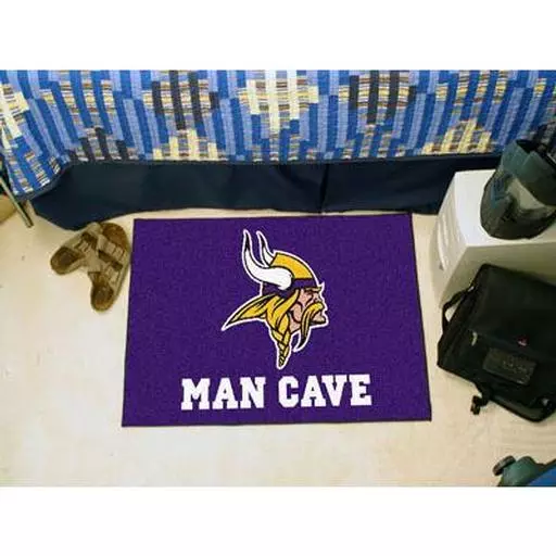 Minnesota Vikings Man Cave Starter Rug 19"x30"
