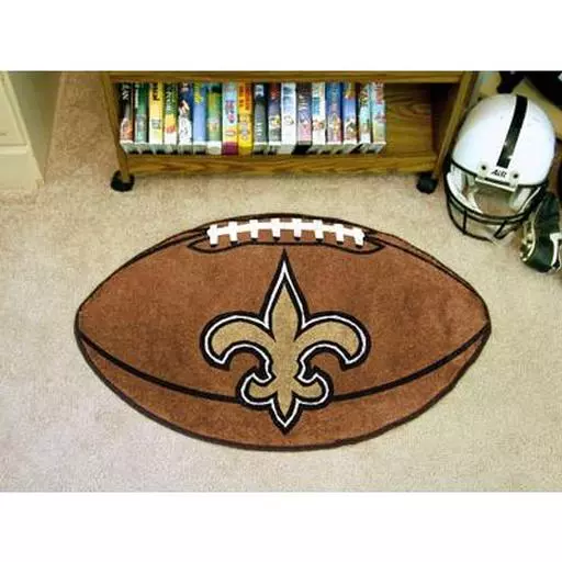 New Orleans Saints Football Rug 20.5"x32.5"
