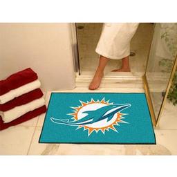Click here to learn more about the Miami Dolphins All-Star Mat 33.75"x42.5".