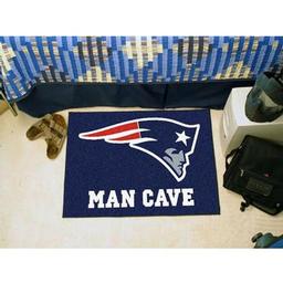 Click here to learn more about the New England Patriots Man Cave Starter Rug 19"x30".