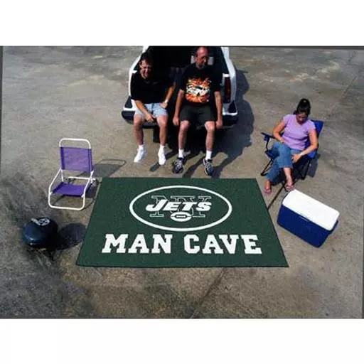 New York Jets Man Cave UltiMat Rug 5''x8''