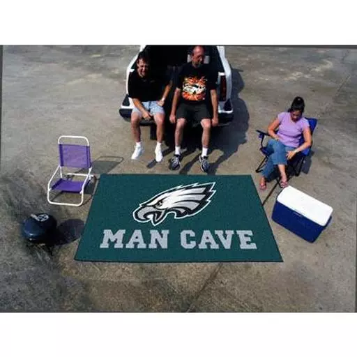 Philadelphia Eagles Man Cave UltiMat Rug 5''x8''