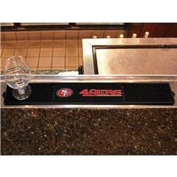 Click here to learn more about the San Francisco 49ers Drink Mat 3.25"x24".