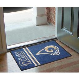 Click here to learn more about the St. Louis Rams Uniform Inspired Starter Rug 20"x30".