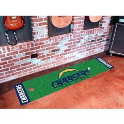 Click here to learn more about the San Diego Chargers PuttingNFL - Green Runner.