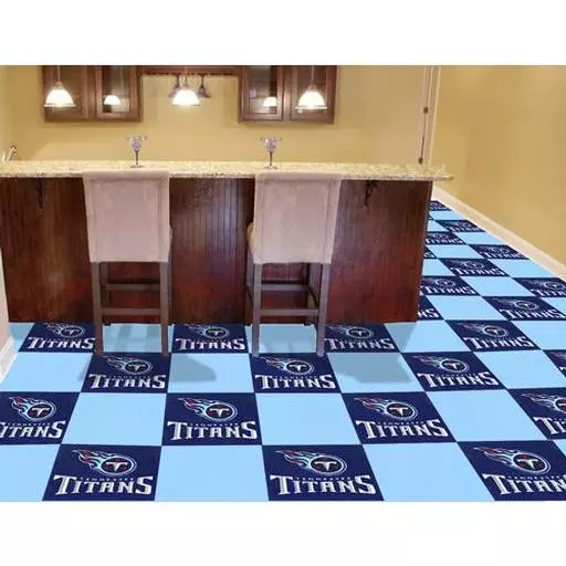 Tennessee Titans Carpet Tiles 18"x18" tiles