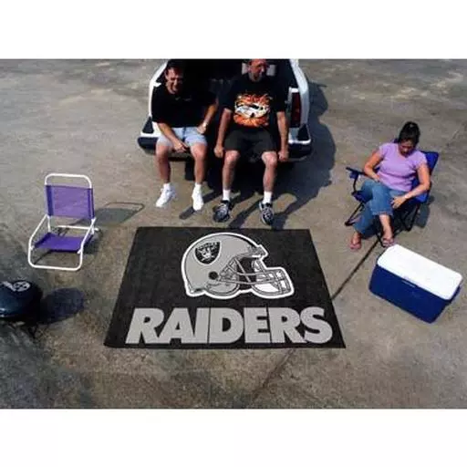 Oakland Raiders Tailgater Rug 5''x6''