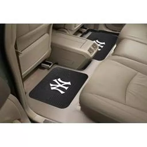 New York Yankees Backseat Utility Mats 2 Pack 14"x17"