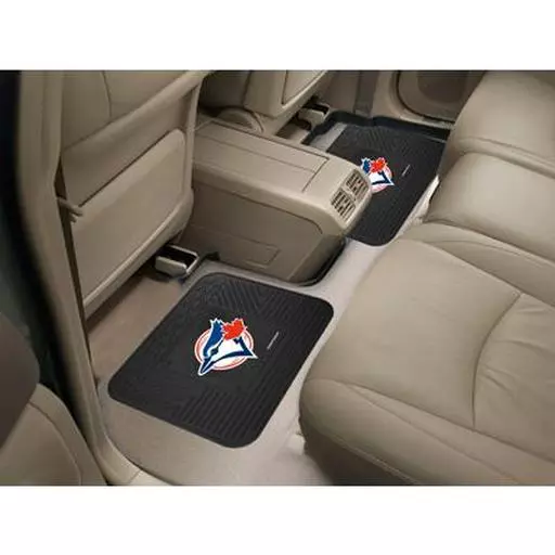Toronto Blue Jays Backseat Utility Mats 2 Pack 14"x17"