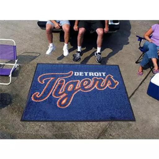 Detroit Tigers Tailgater Rug 5''x6''