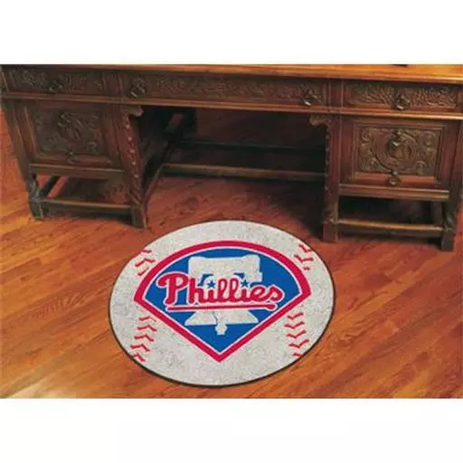 Philadelphia Phillies Baseball Mat 27" diameter
