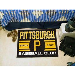 Click here to learn more about the urgh Pirates Baseball Club Starter Rug 19"x30".