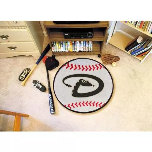 Arizona Diamondbacks Baseball Mat 27" diameter