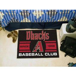 Click here to learn more about the a Diamondbacks Baseball Club Starter Rug 19"x30".