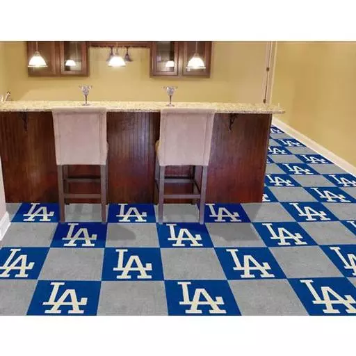 Los Angeles Dodgers Carpet Tiles 18"x18" tiles