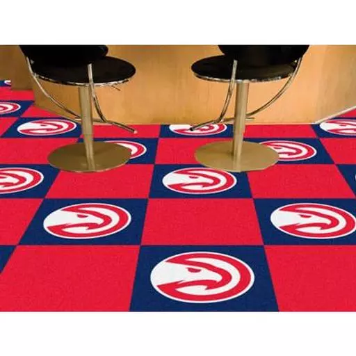 Atlanta Hawks Carpet Tiles 18"x18" tiles