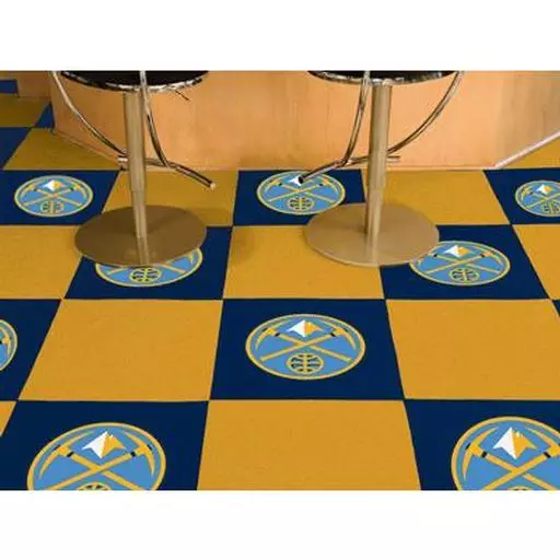 Denver Nuggets Carpet Tiles 18"x18" tiles