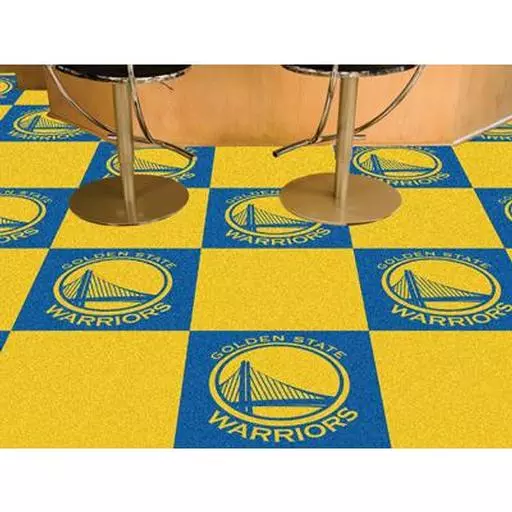 Golden State Warriors Carpet Tiles 18"x18" tiles