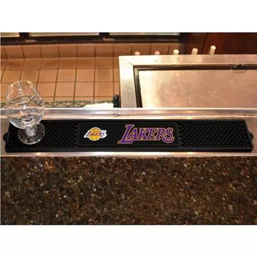 Los Angeles Lakers Drink Mat 3.25"x24"
